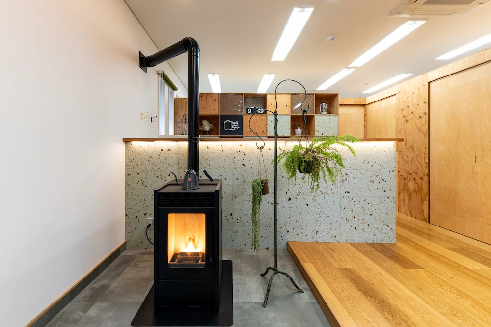 ペレットストーブの販売・施工